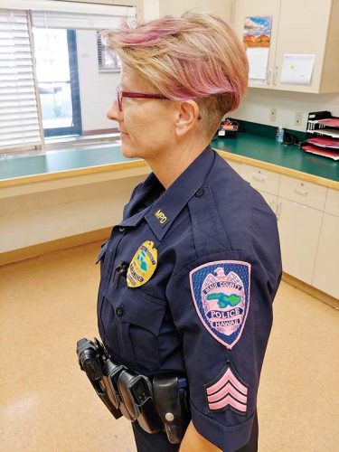 To protect, serve and help find a cure